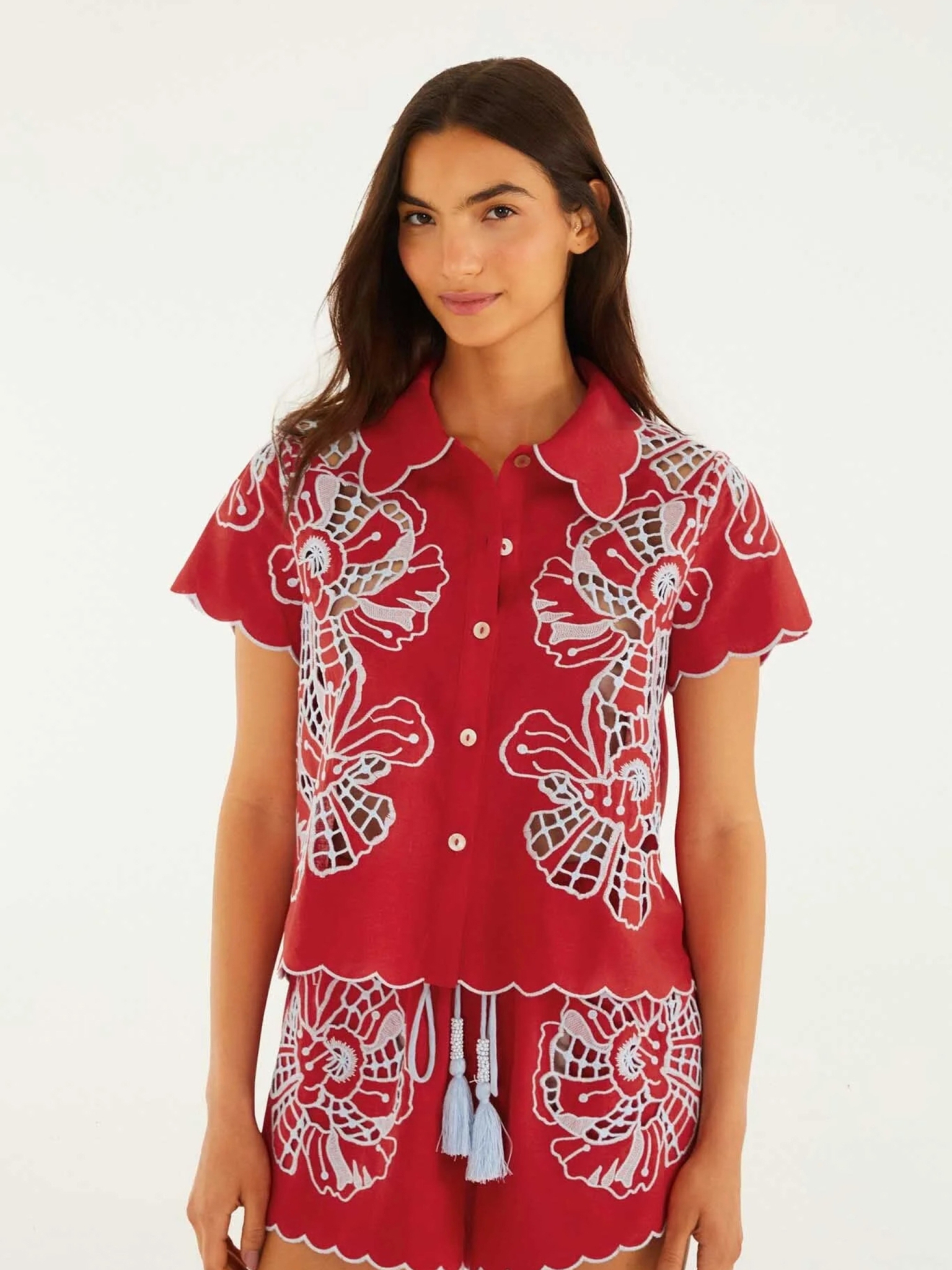 [Farm Rio] Shirts Short Sleeve FW26 26041126148