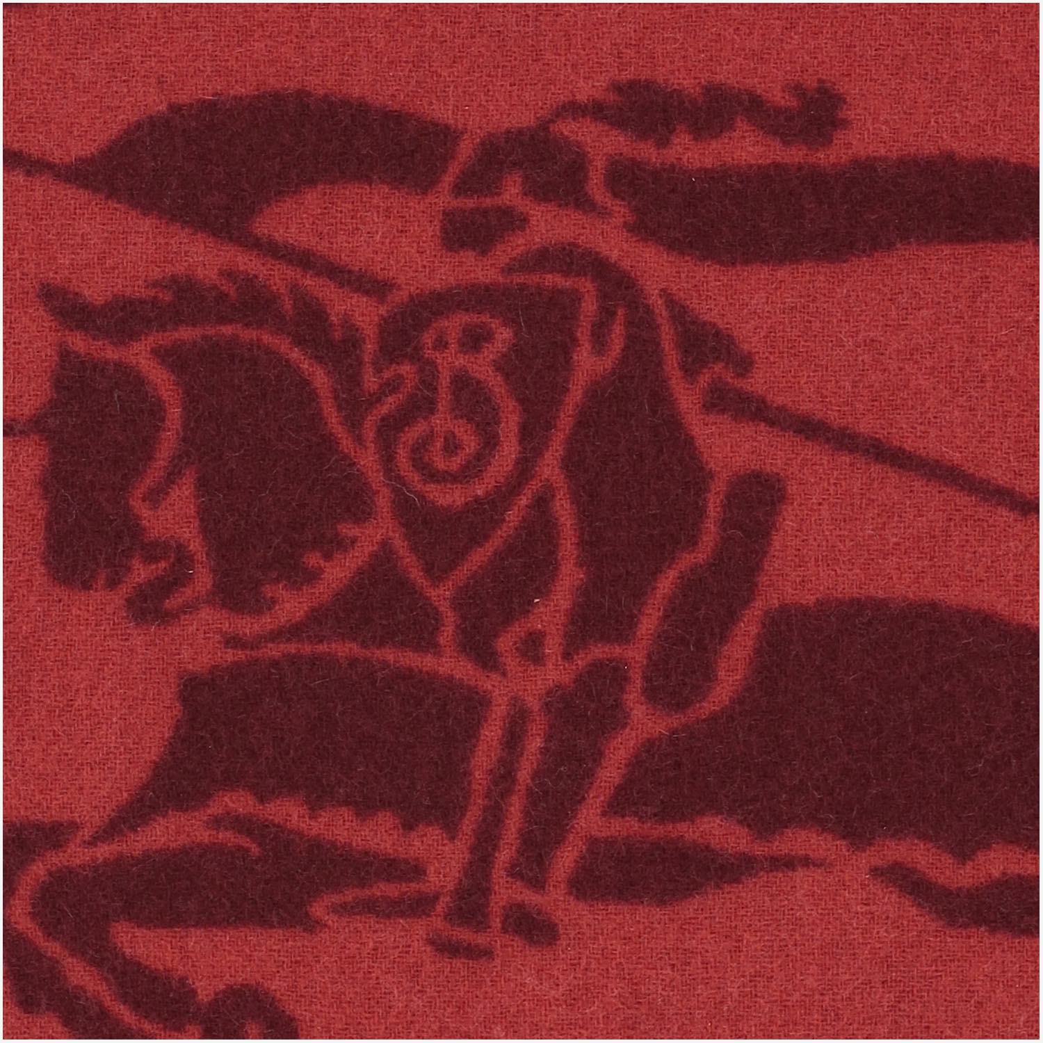 [Burberry] Scarf FW26 8130401OXBOOLDRED