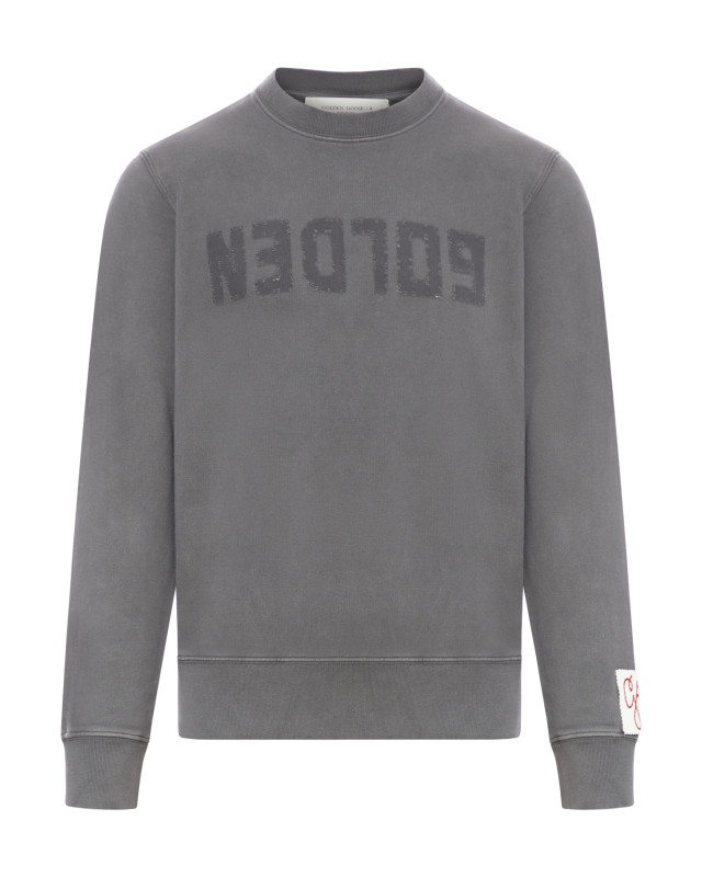 [GOLDEN GOOSE DELUXE BRAND] Sweatshirt FW26 GMP01223P00064260318 ANTHRACITE