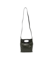 [GHERARDINI] Shoulder bag FW26 GHB0227 DOPPIA PIATTINA MINI FOREST