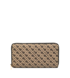 [GHERARDINI] Wallet FW26 GHW0103 ZIP ROUND WALLET MOKA