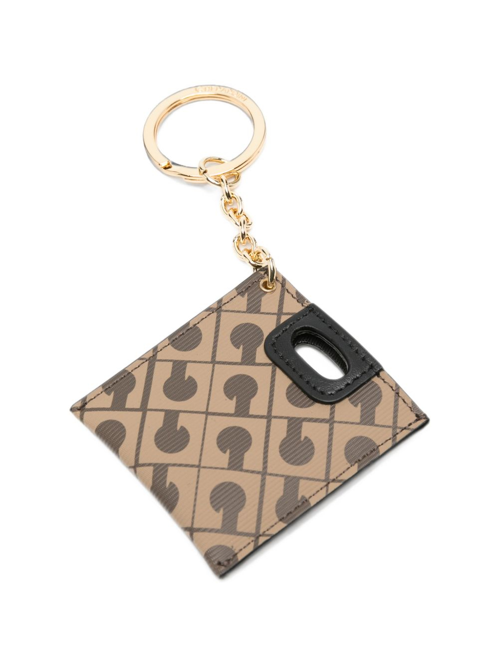 [GHERARDINI] Keyring FW26 GHW0111 PIATTINA KEYRING MOKA