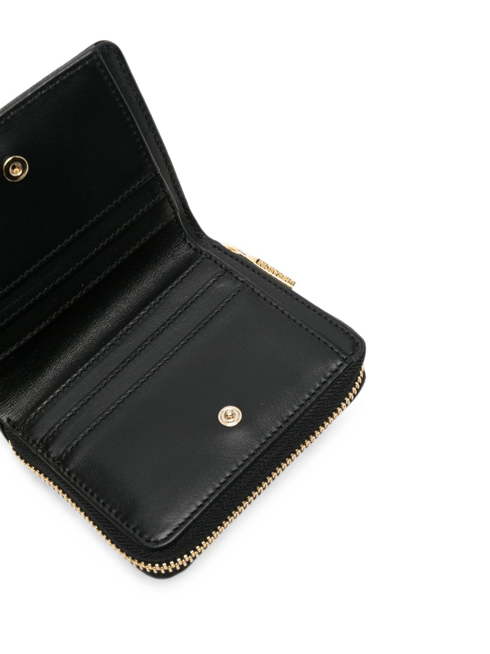 [GHERARDINI] Wallet FW26 GHW0114 ZIP ROUND SMALL MOKA