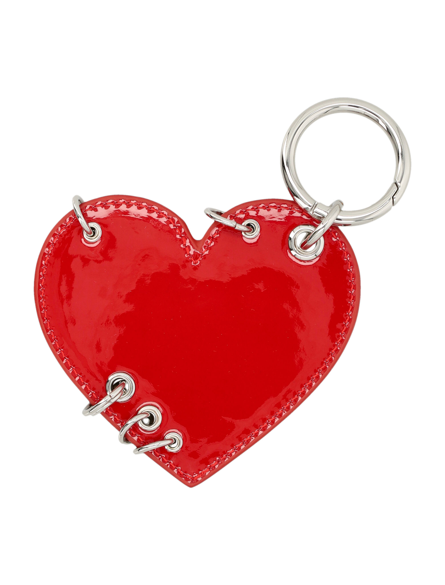 [JUSTINE CLENQUET] Keyring FW26 HEARTKEYCHAINLIPSTICK R