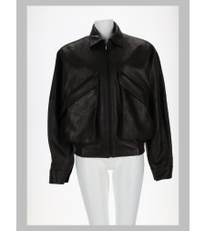 [MAGDA BUTRYM] Leather Jacket FW26 284726_BLACK