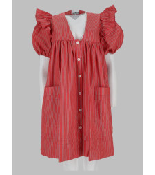 [GANNI] Short sleeve dress FW26 A1030623_472