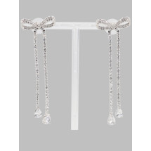 [Self-portrait] Earring FW26 PF26-629E-SL_SILVER