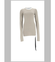 [RICK OWENS DRKSHDW] T-shirts Long Sleeve FW26 DS02F6217_RN59