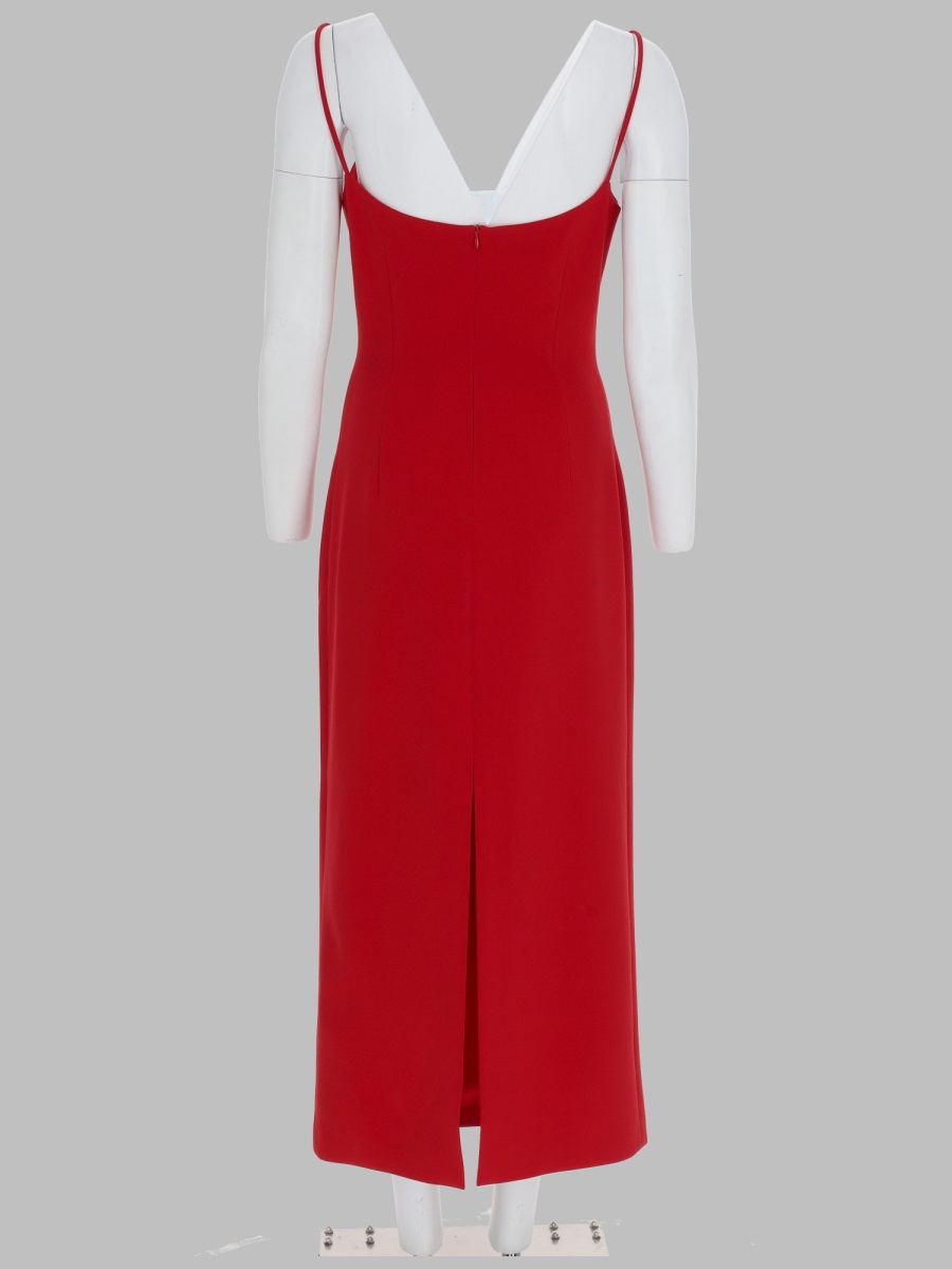 [MAGDA BUTRYM] Sleeveless dress FW26 134726_RED