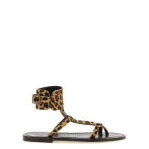 [K.Jacques Saint Tropez] Sandals SS26 CARAVELLEMOKAHORSYLEOPARD