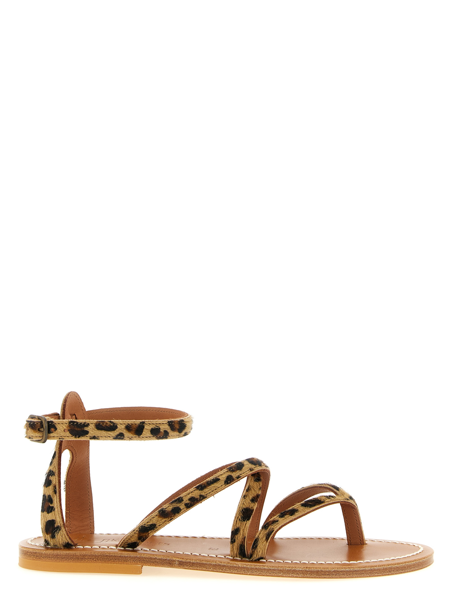 [K.Jacques Saint Tropez] Sandals SS26 EPICUREHORSYLEOPARD
