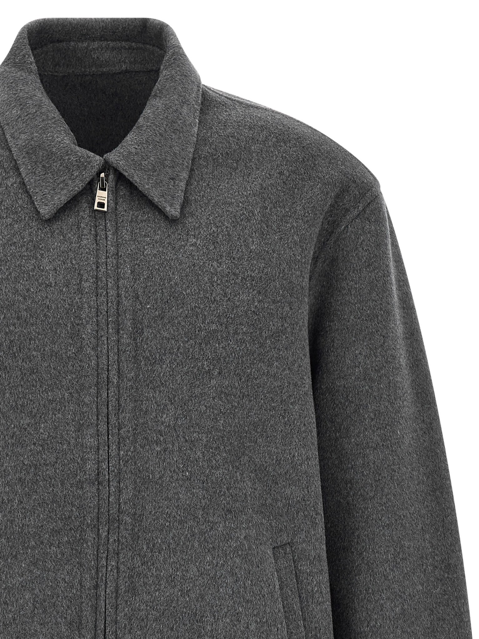 [Giorgio Brato] Casual Jacket FW26 TX27F2001WOWSGREY