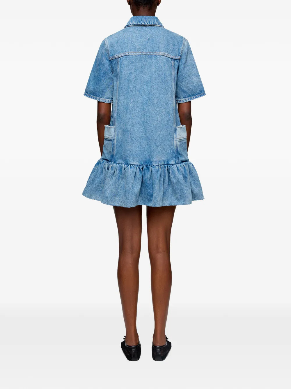[GANNI] Short sleeve dress FW26 A1030482567