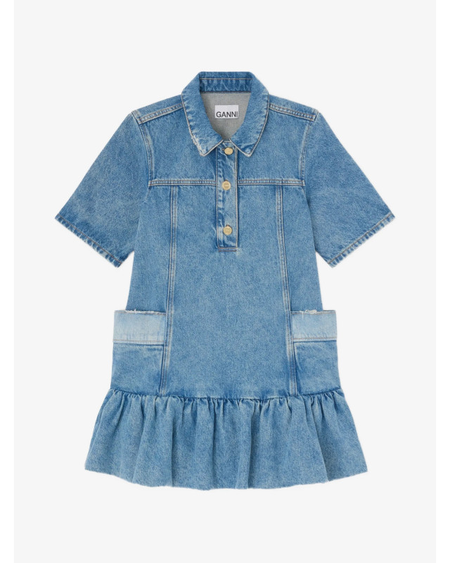 [GANNI] Short sleeve dress FW26 A1030482567