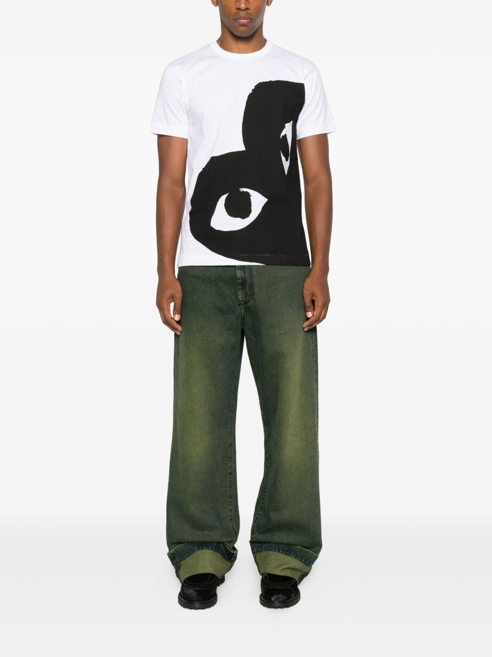 [Comme des Garcons] T-shirts Short Sleeve FW26 AXT3471