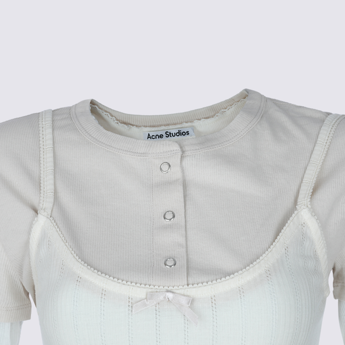 [Acne Studios] T-shirts Long Sleeve FW26 AL05566D8
