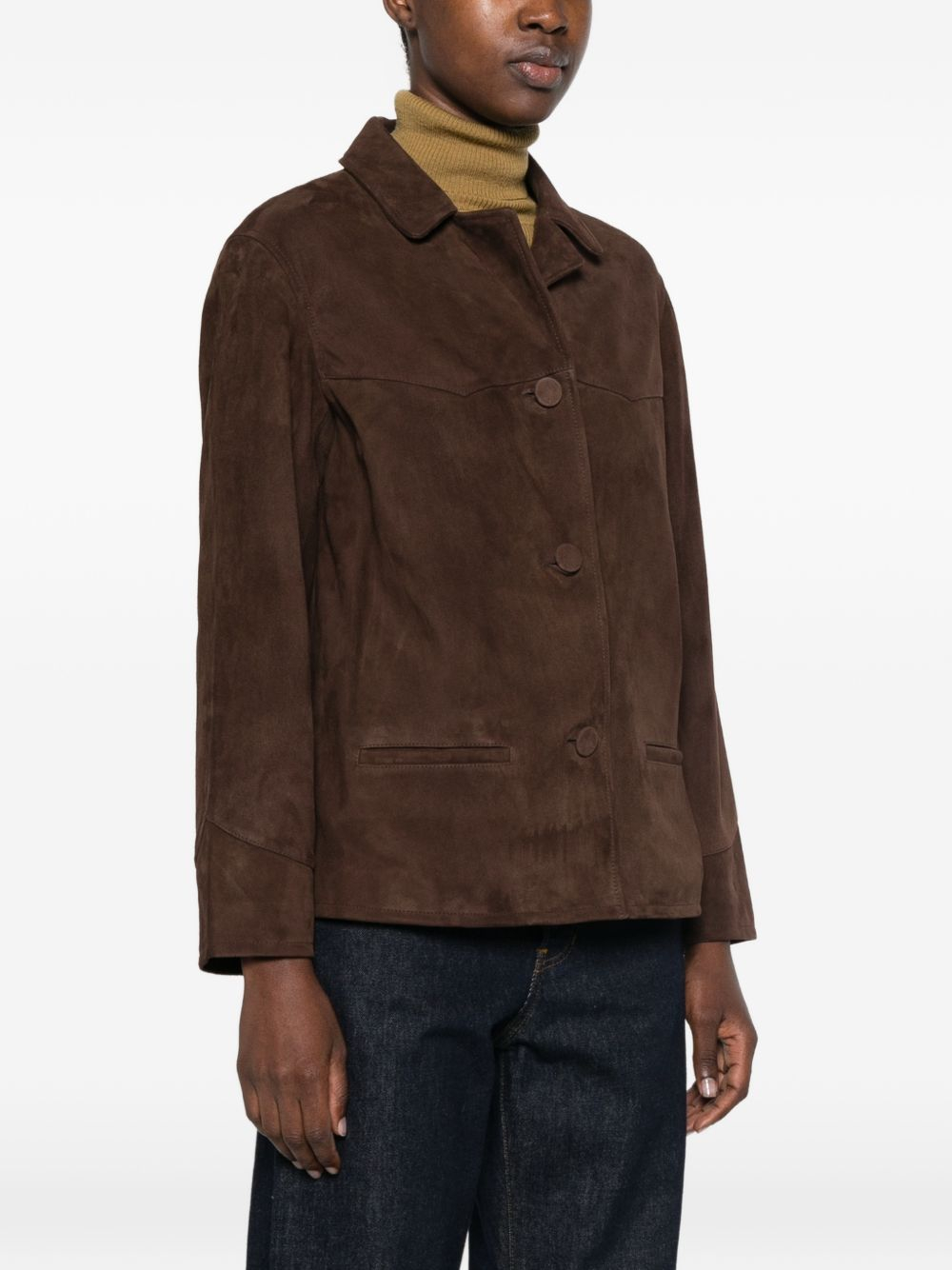 [Tory Burch] Leather Jacket FW26 176337204