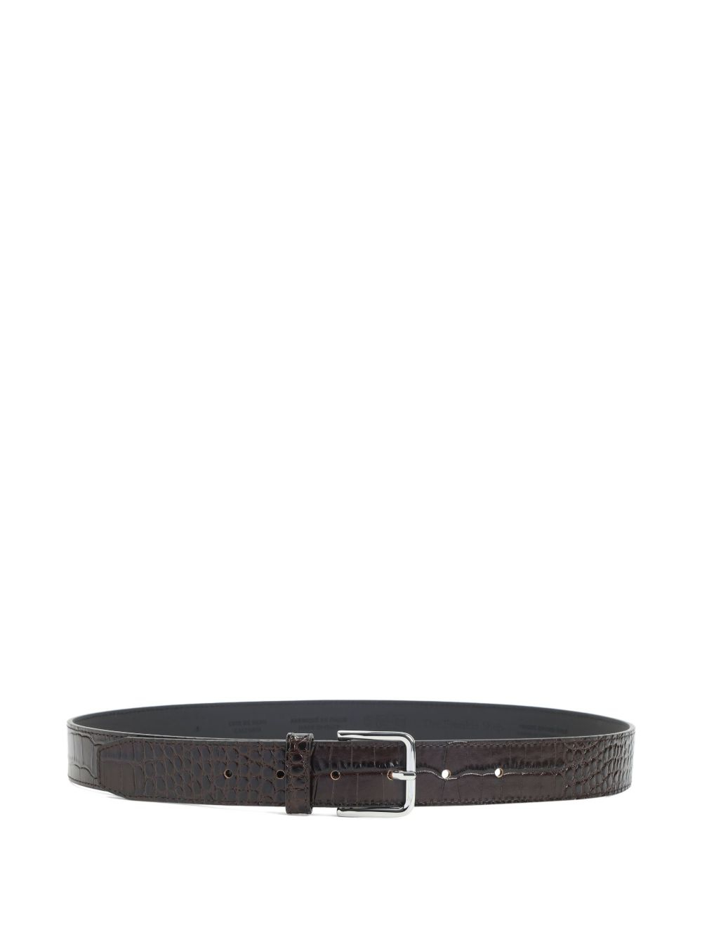 [THE FRANKIE SHOP] Belt FW26 BEFS21177290BROWN/SILVER