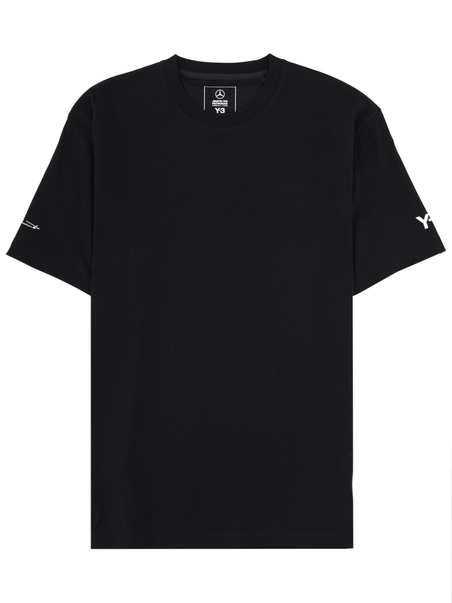 [Y3 X Amg] T-shirts Short Sleeve SS26 KR2374_BLACK