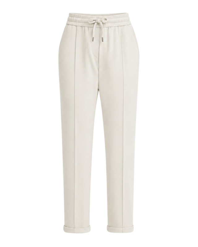 [Brunello Cucinelli] Trousers FW26 MH827FB799C9815 AVENA MILK