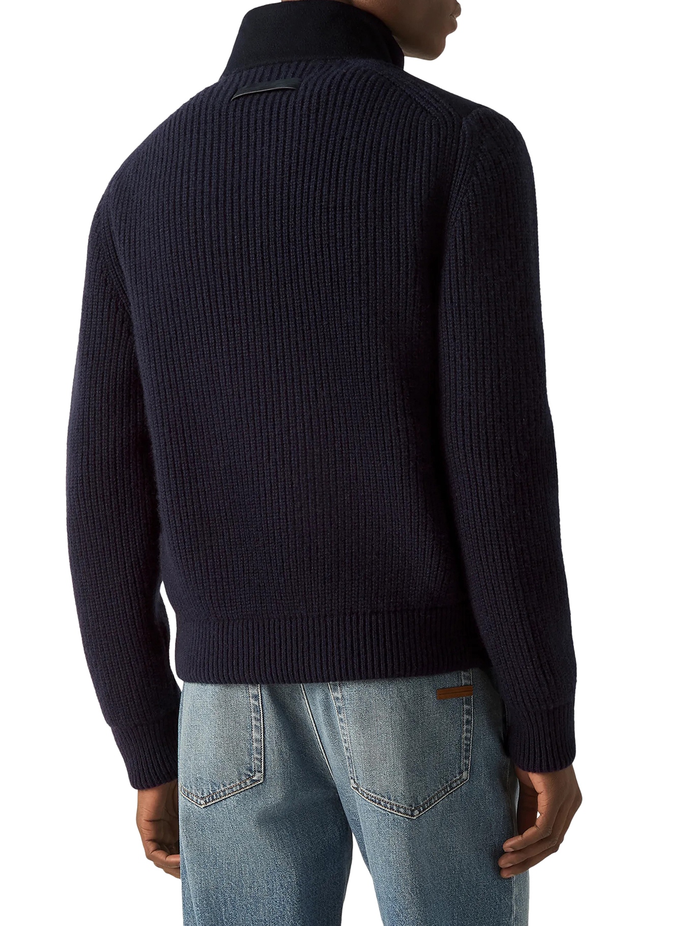 [ZEGNA] Cardigan FW26 UIK58A4ICT157B09 NAVY BLUE