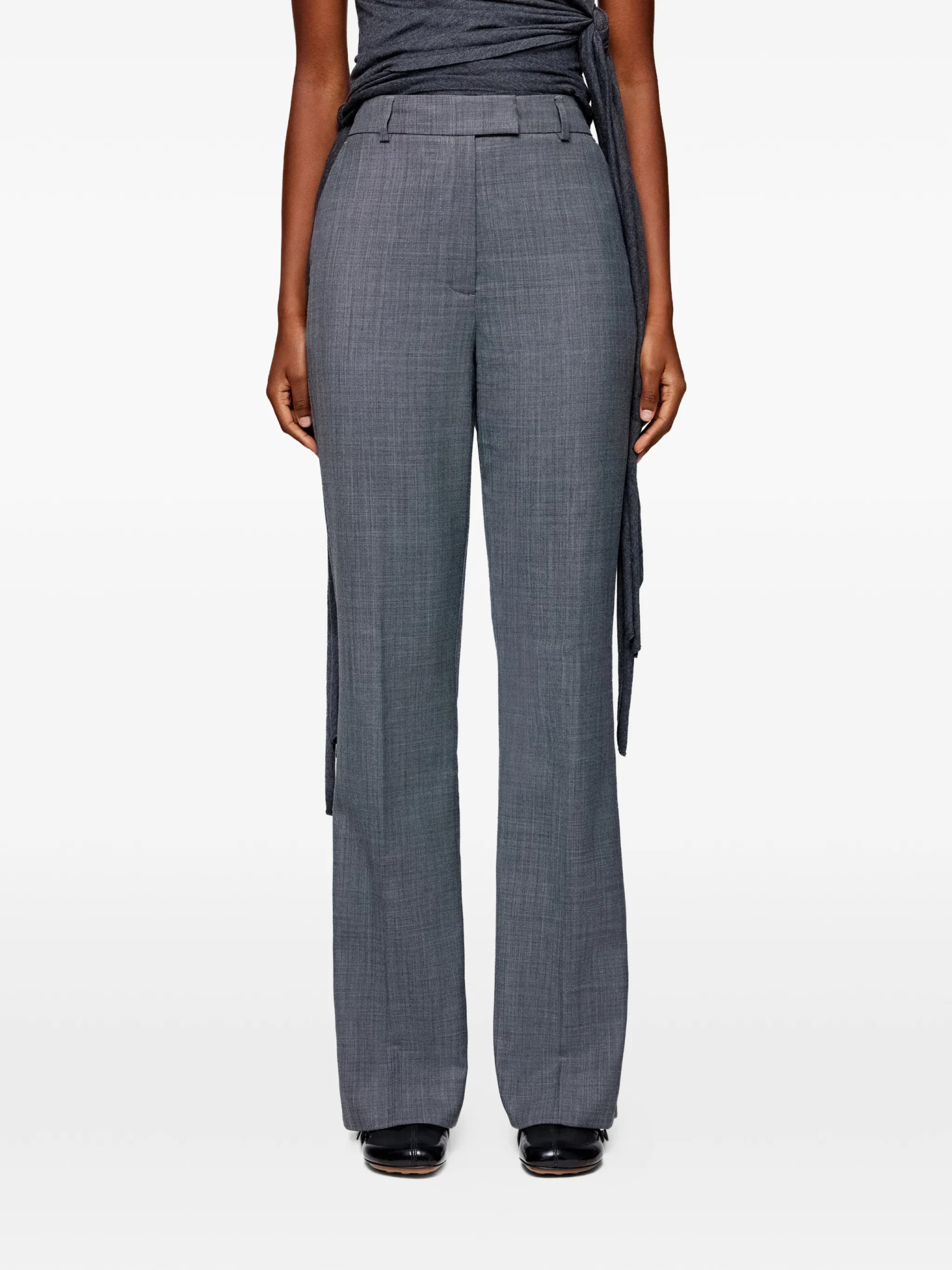 [GANNI] Trousers FW26 A1080138252