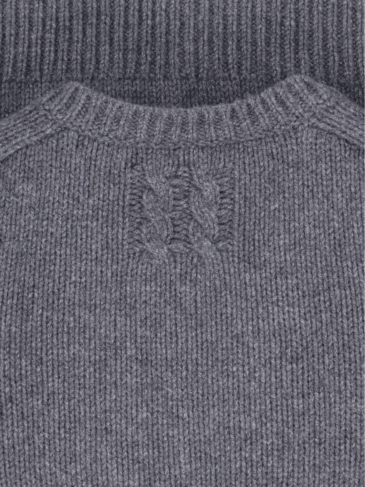 [Nili Lotan] Knitwear FW26 81456 Y376DARK CHARCOAL MELANGE