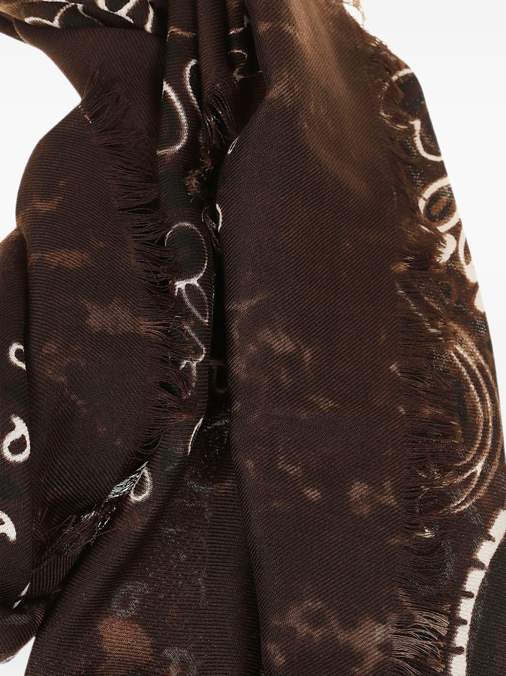 [Destin] Scarf FW26 JILQUA CHOCO