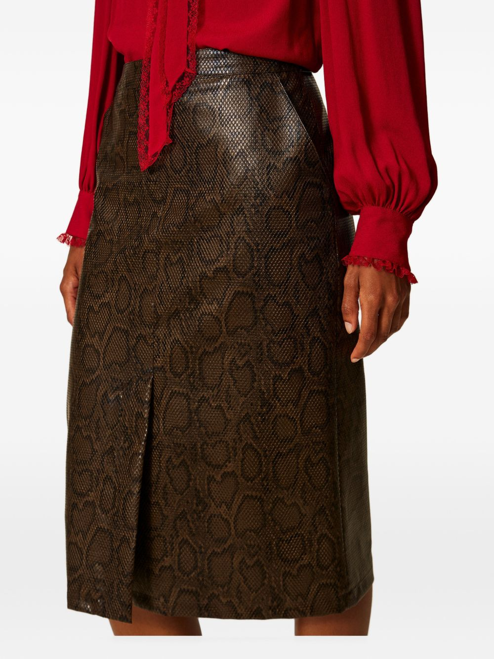 [Twin - set] Midi skirt FW26 262TT2281 14058