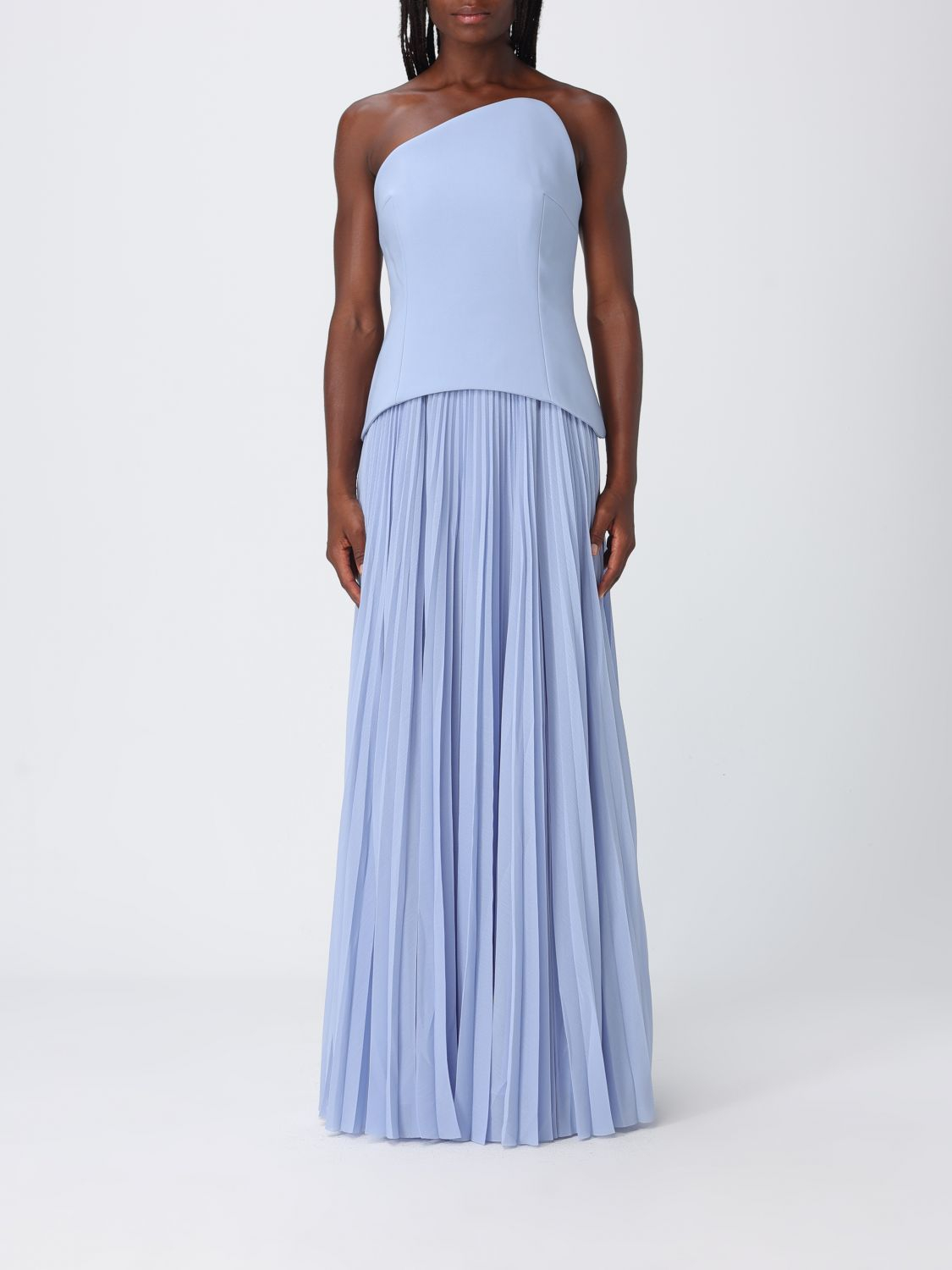 [Solace London] Sleeveless dress FW26 OS44017 LIGHTBLUE