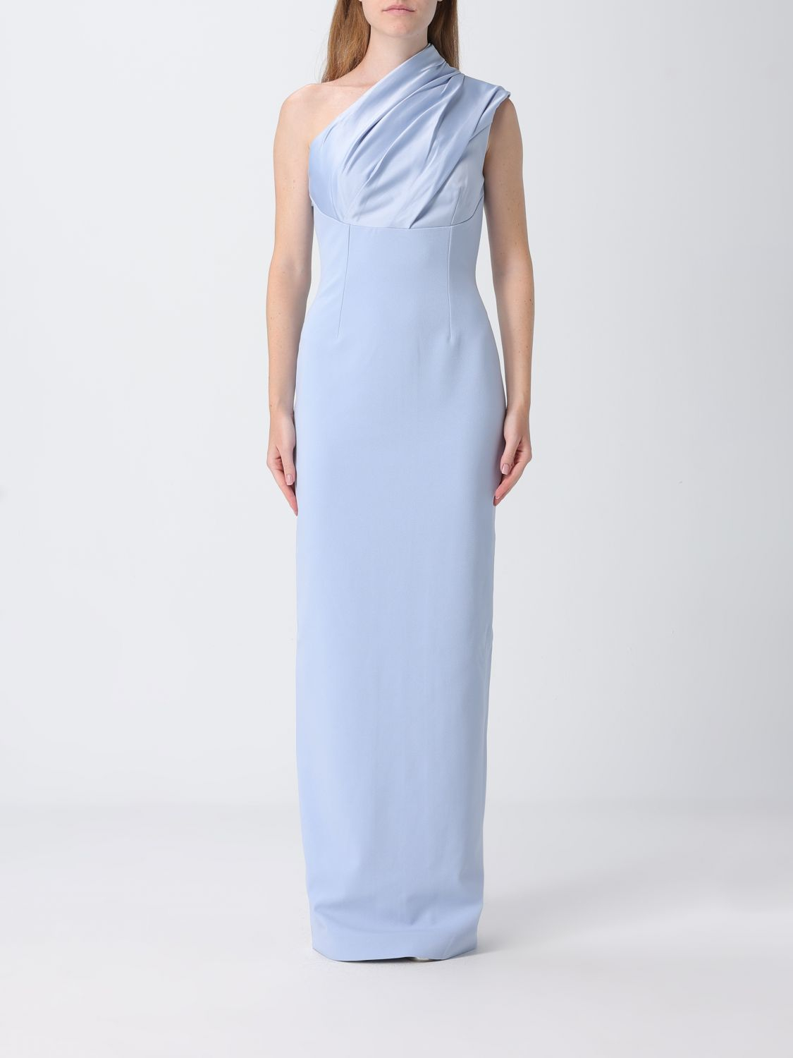[Solace London] Sleeveless dress FW26 OS48019 LIGHTBLUE