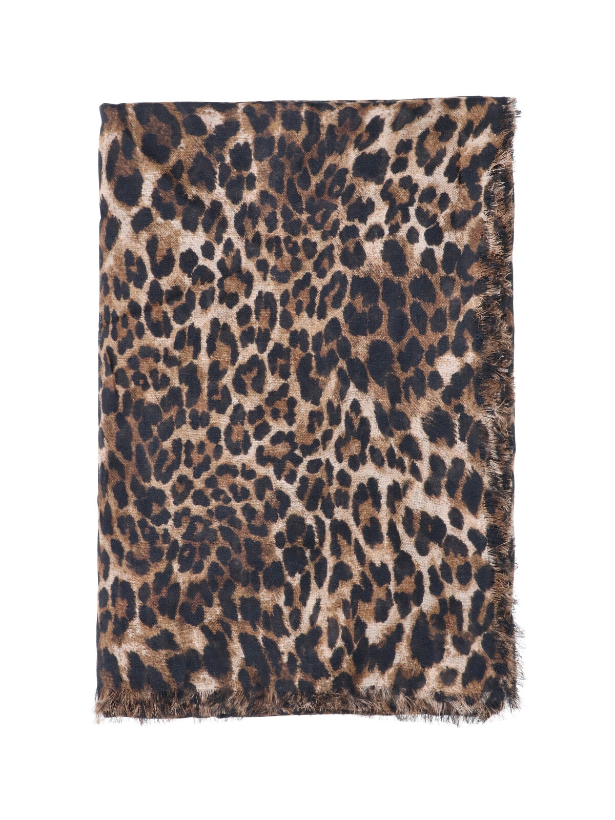[Nili Lotan] Scarf FW26 13207 AC19VINTAGE LEOPARD PRINT