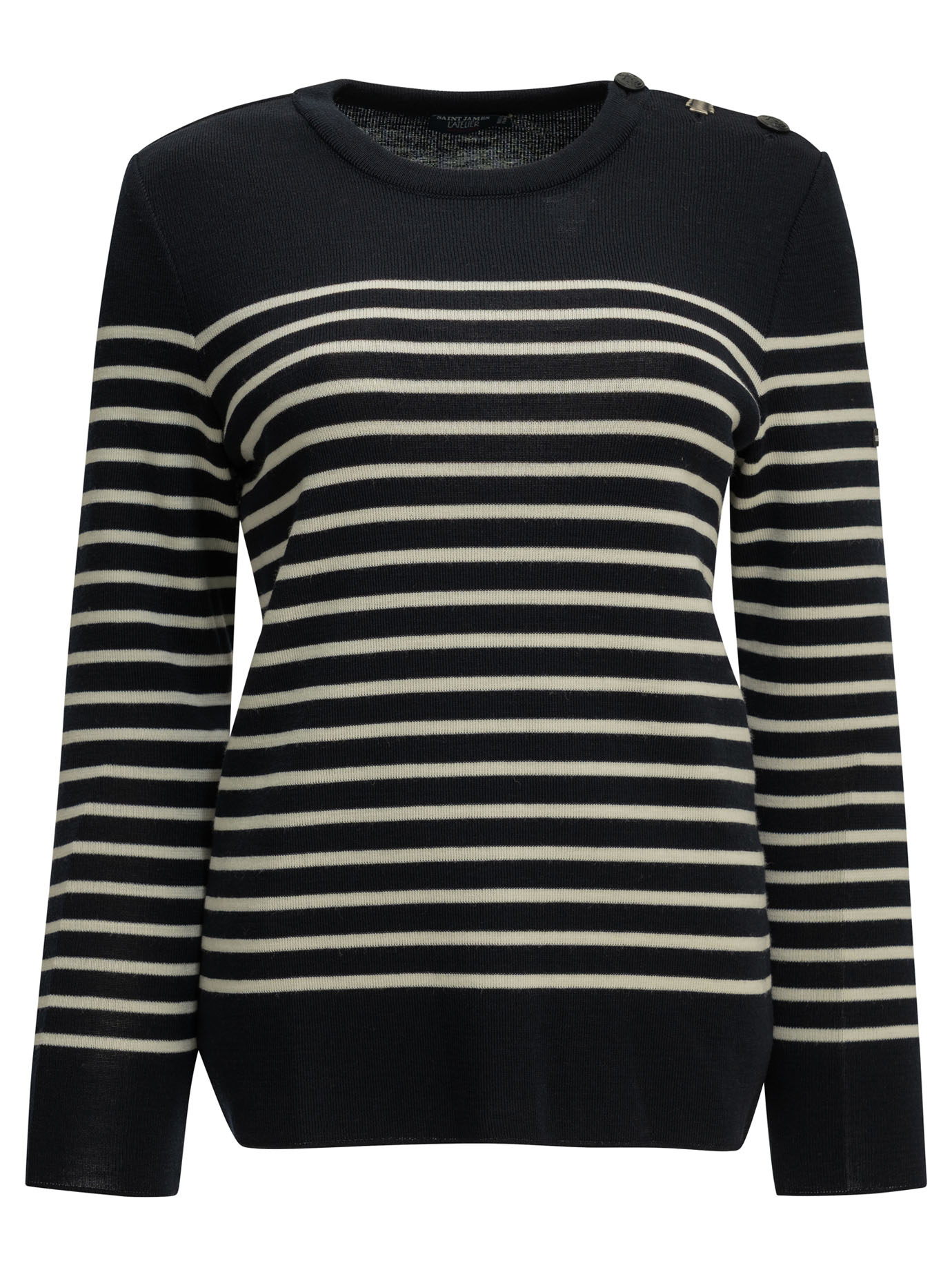 [SAINT JAMES] Knitwear FW26 735-YNAVY/BLAN/TULI