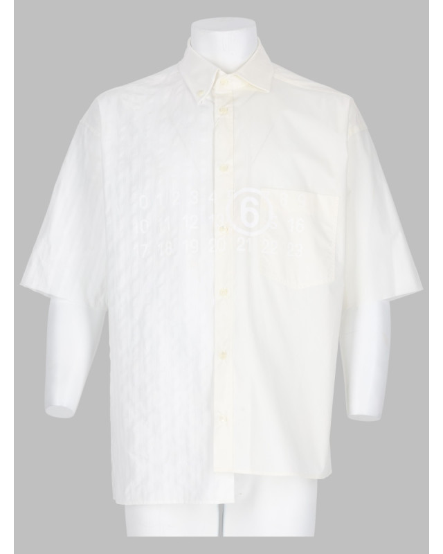 [MM6 Maison Margiela] Shirts Short Sleeve SS26 SH0DR0007_MTN135961