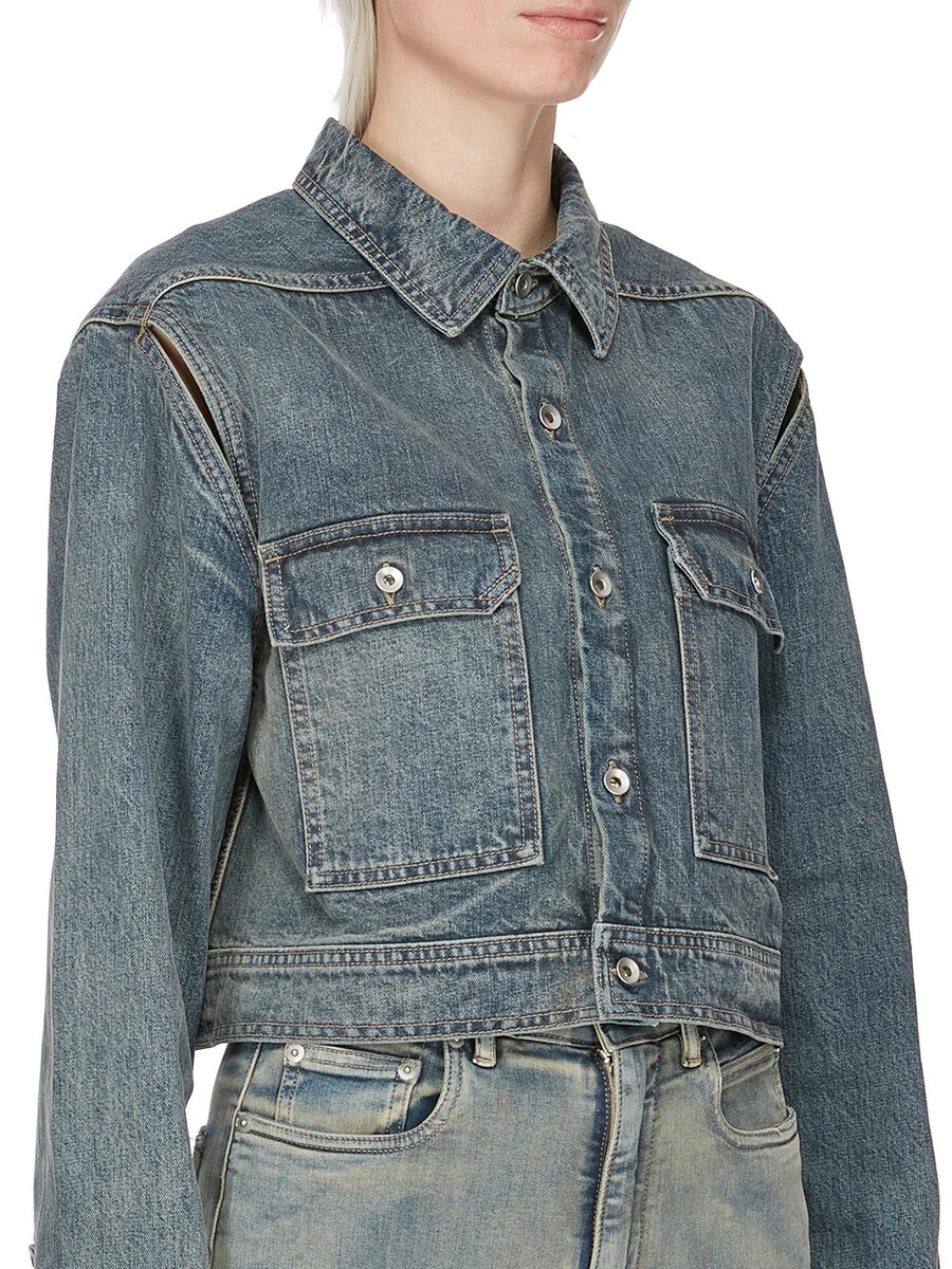 [RICK OWENS DRKSHDW] Denim Jacket FW26 DS02F6702DMI56