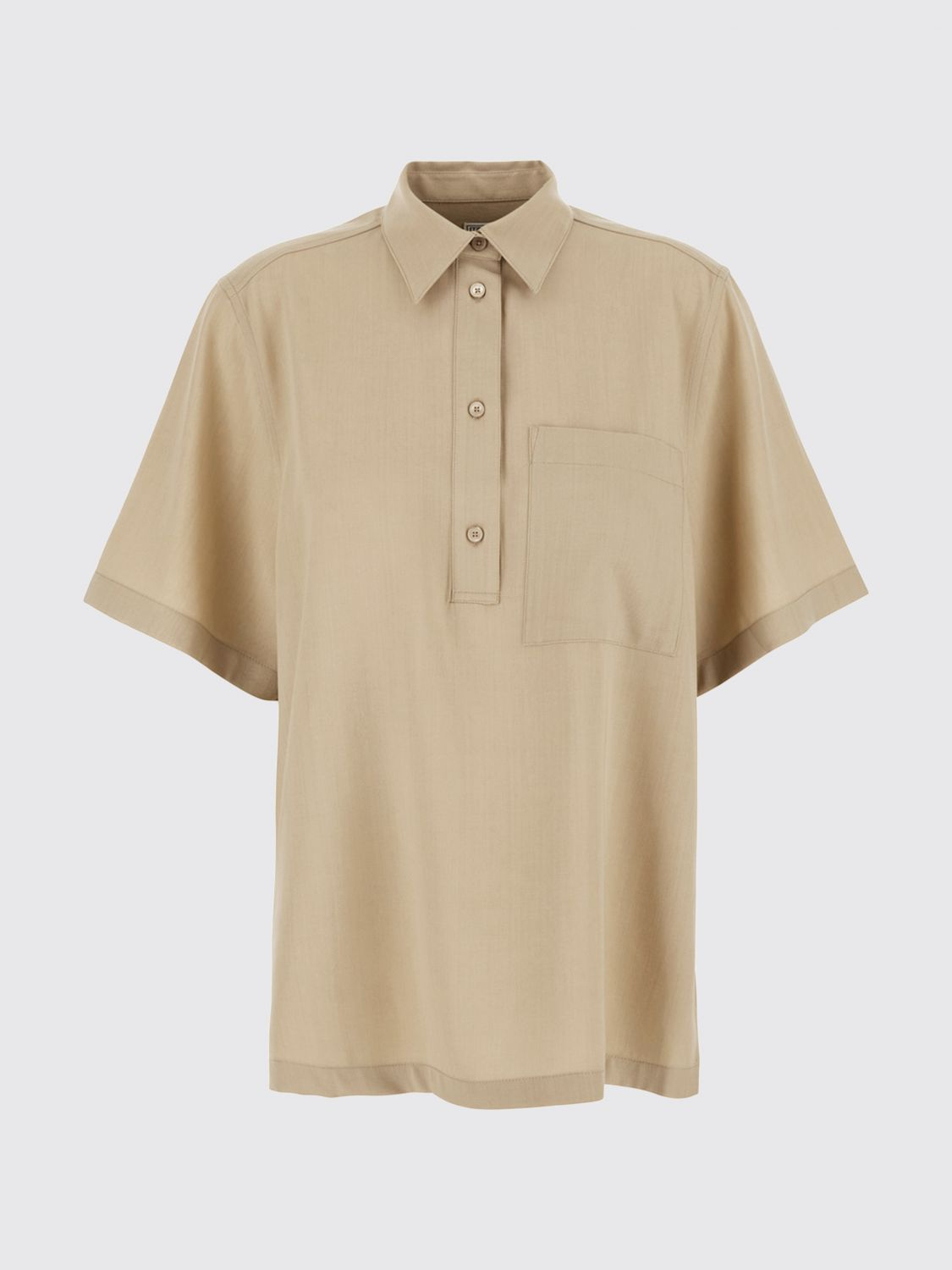 [TOTEME] Shirts Short Sleeve FW26 263WRT0762FB0475 249