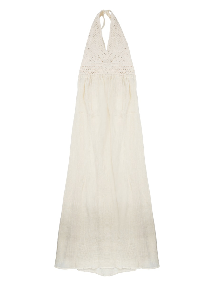 [120% LINO] Sleeveless dress SS26 33BLIW4PLK_000G486701134