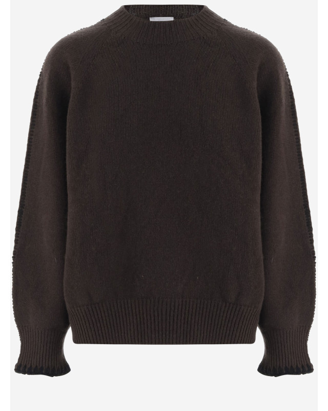 [OLIVER LATTUGHI] Knitwear FW26 D307RCCOFFEE