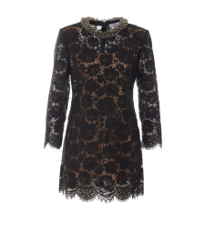 [SELF PORTRAIT] Long sleeve dress FW26 045SBLACK