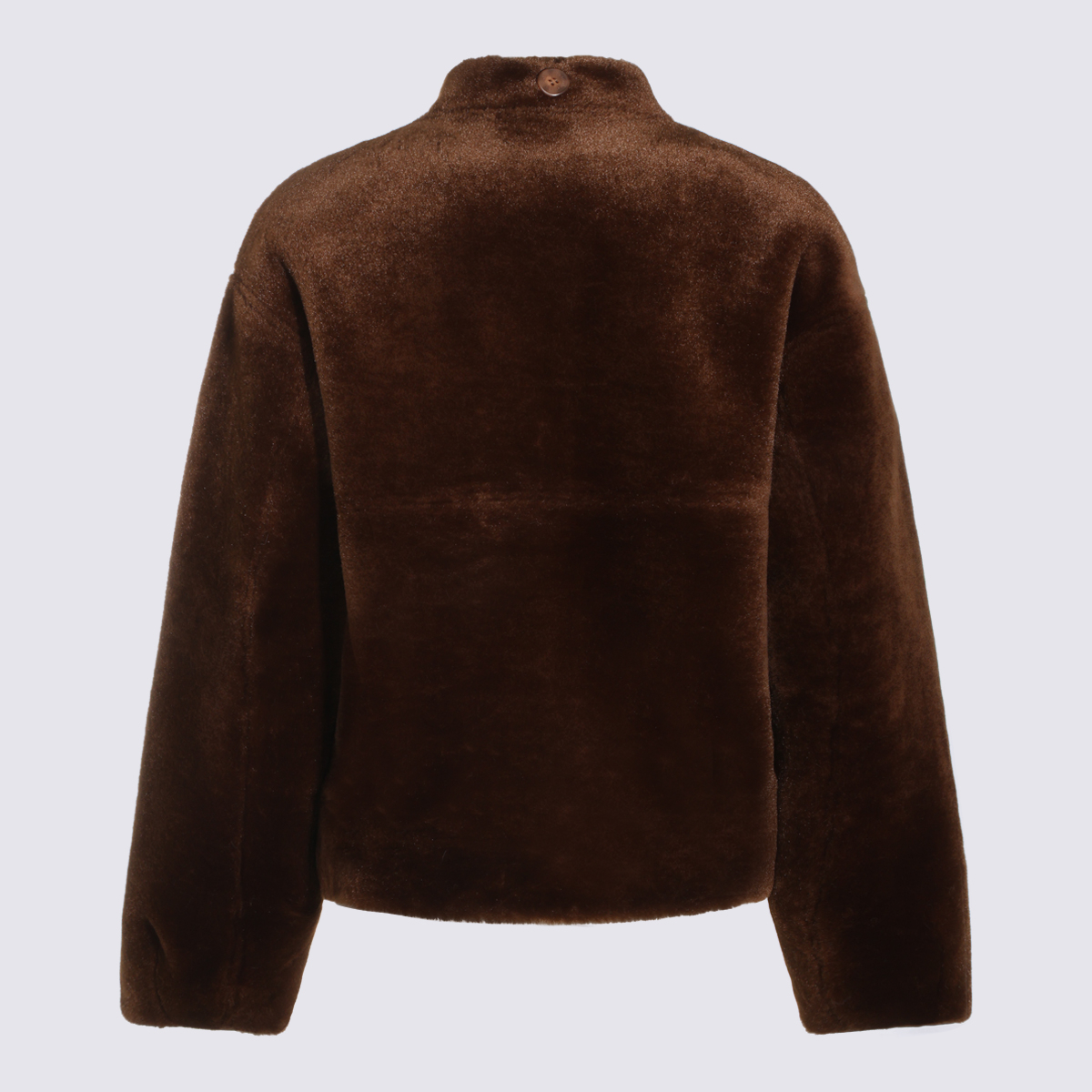 [Urbancode] Fur Jacket FW26 BJ20395COFFEE AND ESPRESSO