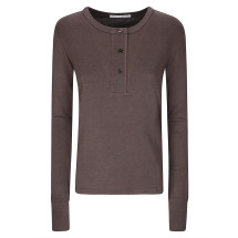 [Studio Nicholson] T-shirts Long Sleeve FW26 ROANESNW1868 ESPRESSO