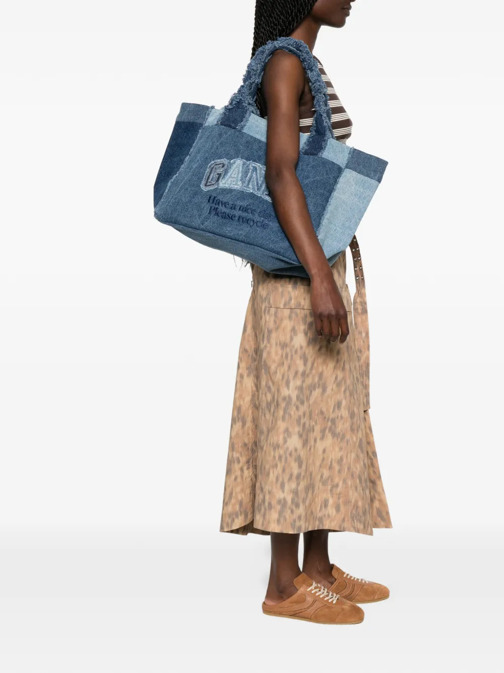 [GANNI] Tote bag FW26 B2110090567