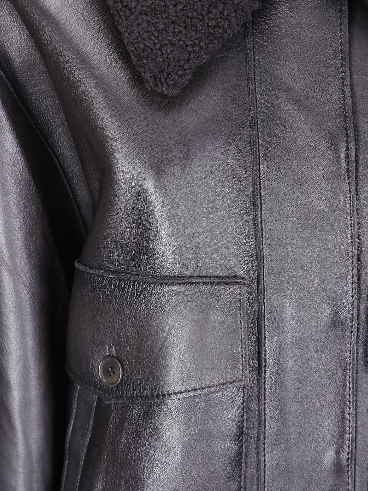 [PAROSH] Leather Jacket FW26 D431919SPMK26W 086