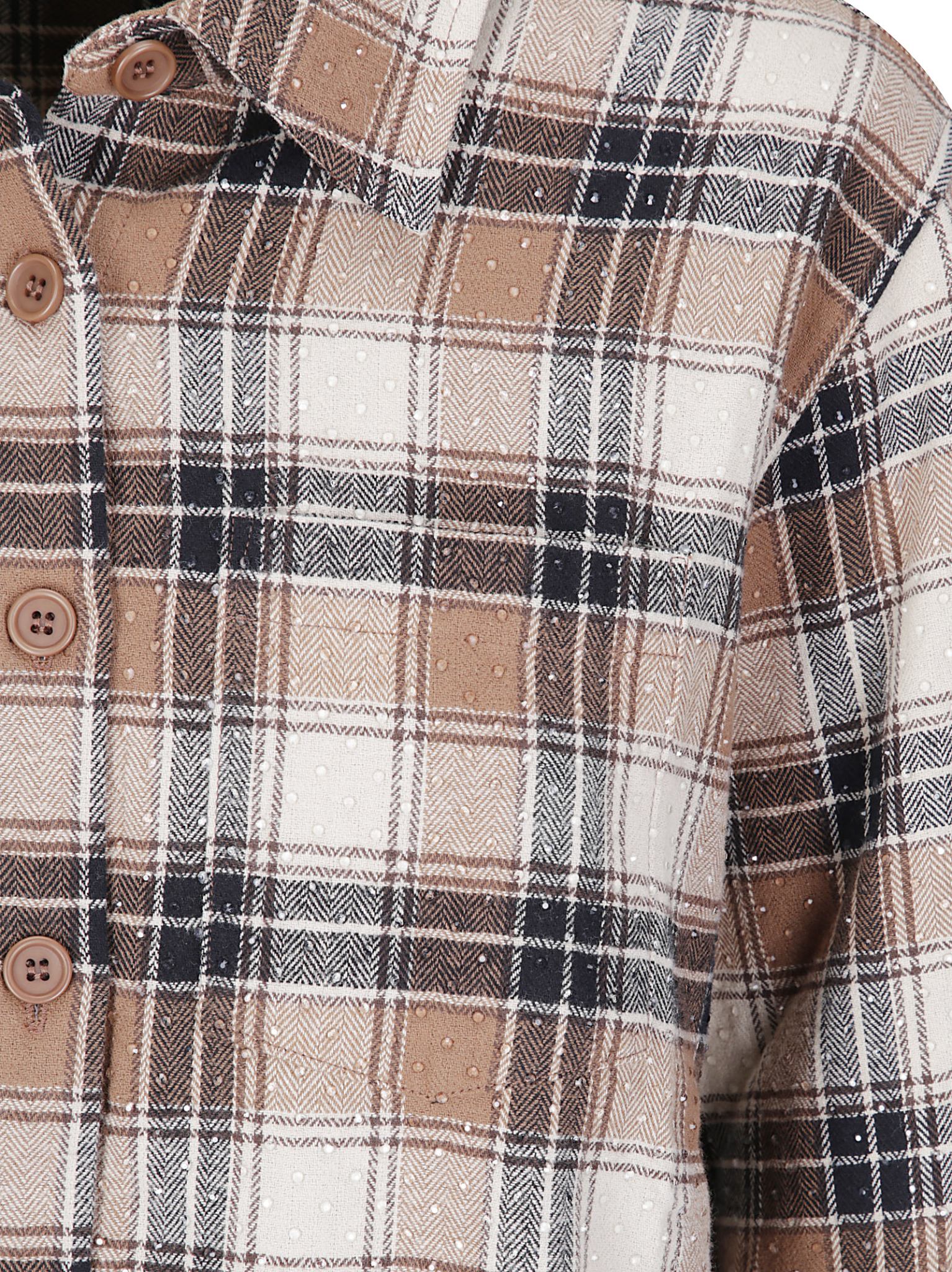 [PAROSH] Shirts Long Sleeve FW26 D380669COWBOY 808