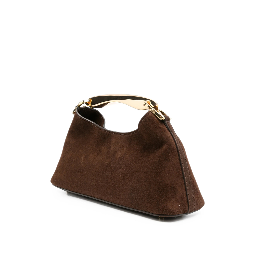 [ELLEME] Tote bag FW26 MINI BOOMERANG SUEDE BROWN