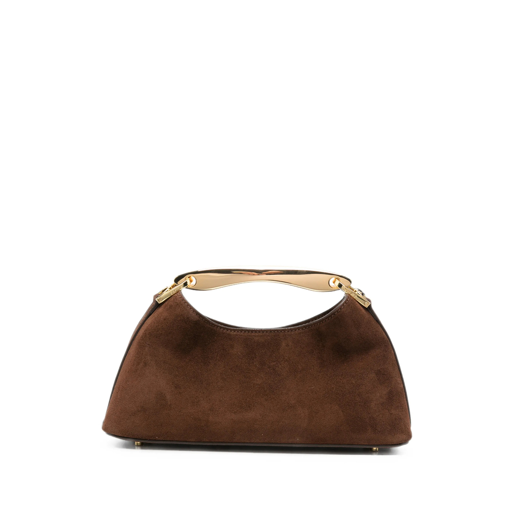 [ELLEME] Tote bag FW26 MINI BOOMERANG SUEDE BROWN
