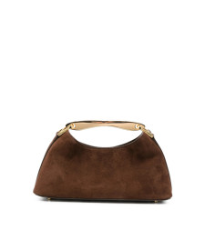 [ELLEME] Tote bag FW26 MINI BOOMERANG SUEDE BROWN
