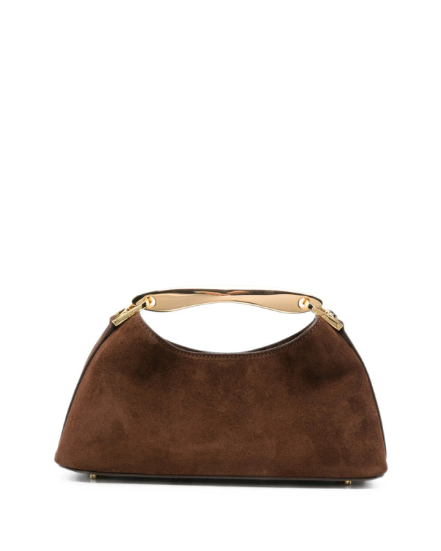 [ELLEME] Tote bag FW26 MINI BOOMERANG SUEDE BROWN