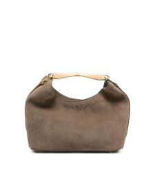 [ELLEME] Tote bag FW26 SMALL BOOMERAN SUEDE TAUPE