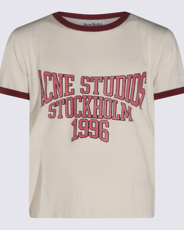 [Acne Studios] T-shirts Short Sleeve FW26 BL0442CM7